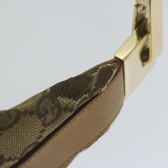 GUCCI GG Canvas Shoulder Bag Beige 001 3814 Auth 60888 - Picture 4 of 16